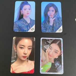 KPOP ITZY - LIA AND RYUJIN - PHOTOCARDS